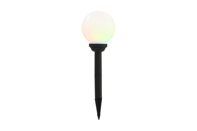 Utendørs sollampe 8 stk LED kuleformet 15 cm RGB - Belysning - Utebelysning - Solcelle utelys & solcellelamper