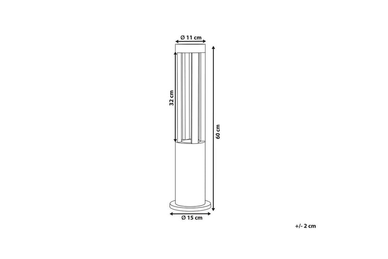 Sorla LED Pullert 60 cm - Svart - Belysning - Utebelysning