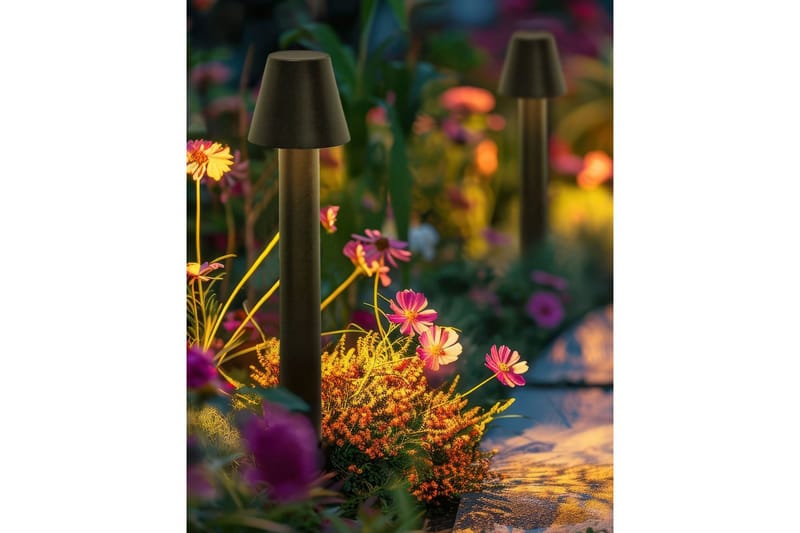 Thiralo LED Pullertlampe 60 cm - Svart - Belysning - Utebelysning