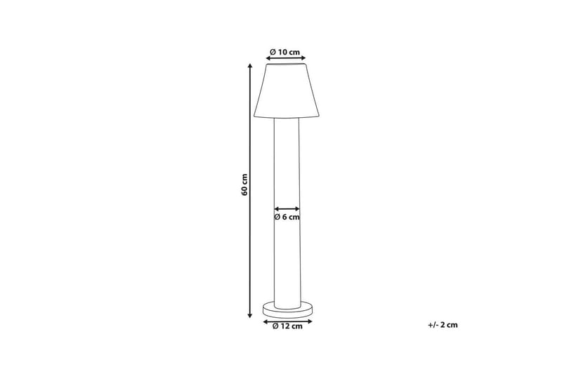 Thiralo LED Pullertlampe 60 cm - Svart - Belysning - Utebelysning