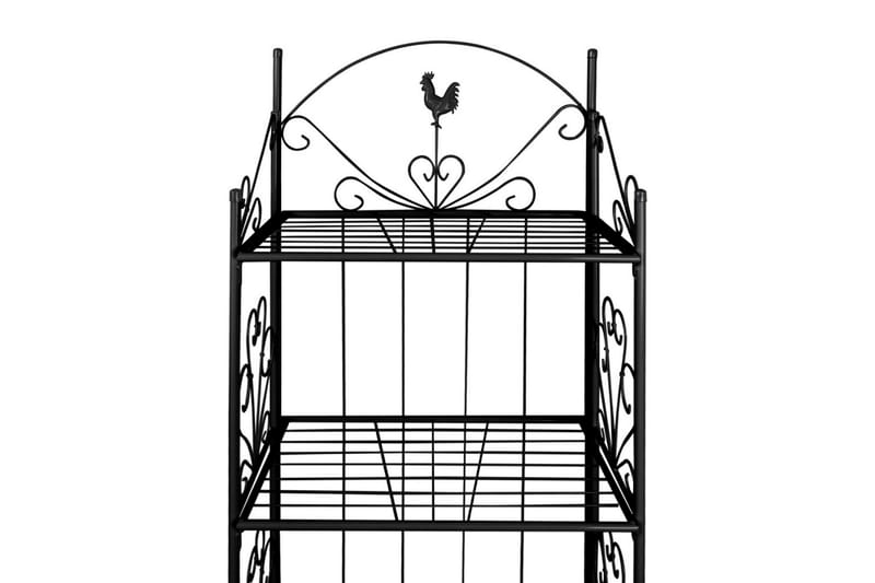 Blomsterstativ svart - Hage - Dyrking & hagearbeid - Dyrking - Blomsterpotter - Blomsterhylle & blomsterstativ