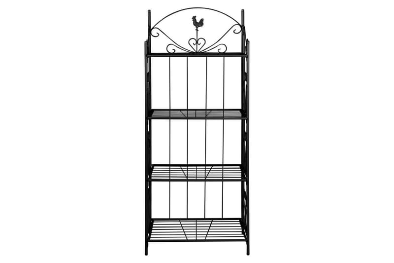 Blomsterstativ svart - Hage - Dyrking & hagearbeid - Dyrking - Blomsterpotter - Blomsterhylle & blomsterstativ