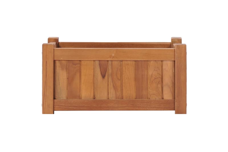 Høybed 50x25x25 cm heltre teak - Hage - Dyrking & hagearbeid - Dyrking - Blomsterpotter - Blomsterkasser