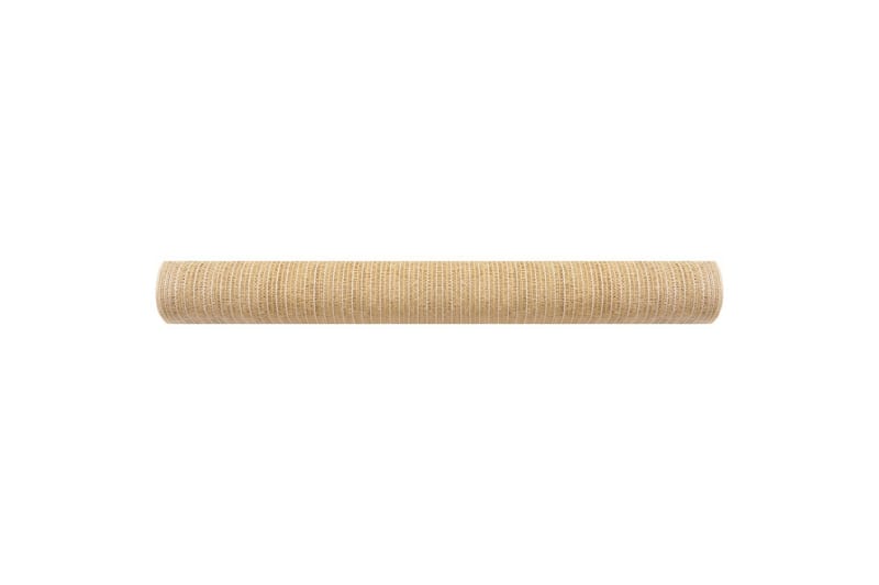 Skjermnett beige 1x25 m HDPE 150 g/m² - Beige - Hage - Dyrking & hagearbeid - Dyrking - Skadedyrbekjempelse - Myggbeskyttelse