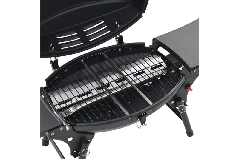 Brbar gassgrill med en kokesone svart - Hage - Griller - Gassgrill