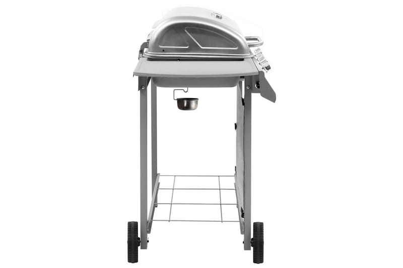 Gassgrill med 4 brennere sølv - Silver - Hage - Griller - Gassgrill