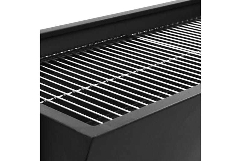 Grill med elektrisk grillspyd rustfritt stål - Hage - Griller - Grilltilbehør - Grillstativ & rotisseri