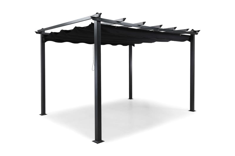 Pergola med Hopfällbart Tak - Hage - Griller - Grilltilbehør - Grilltelt