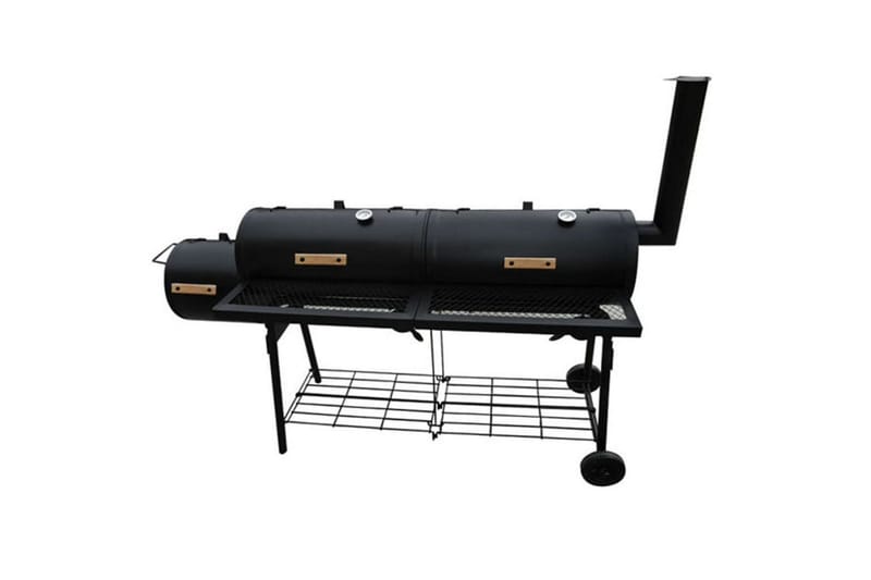 Røykgrill Nevada XL svart - Hage - Griller - Grilltilbehør