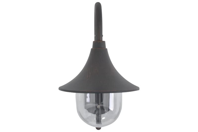 Utendørs vegglampe E27 42 cm aluminium bronse - Hage - Utemiljø - Entré - Entrébelysning