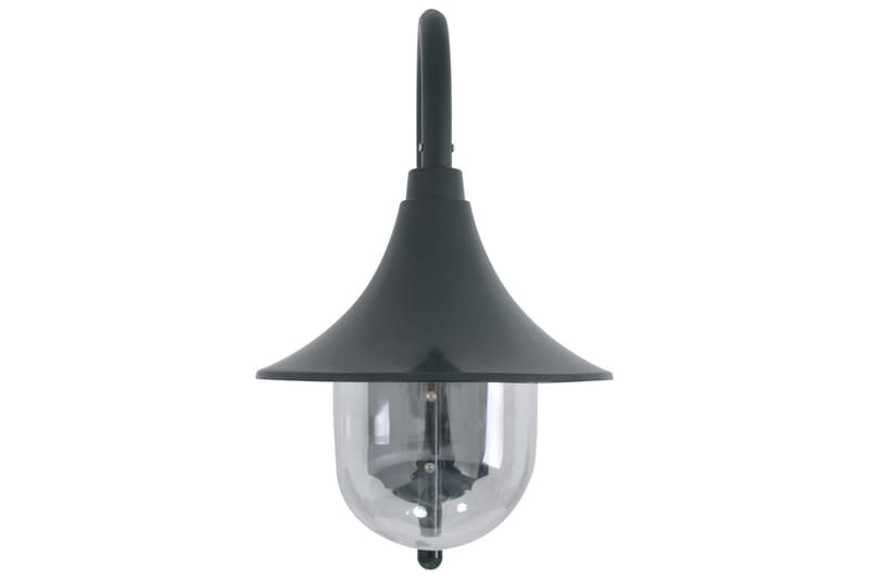 Utendørs vegglampe E27 42 cm aluminium mørkegrønn - Hage - Utemiljø - Entré - Entrébelysning