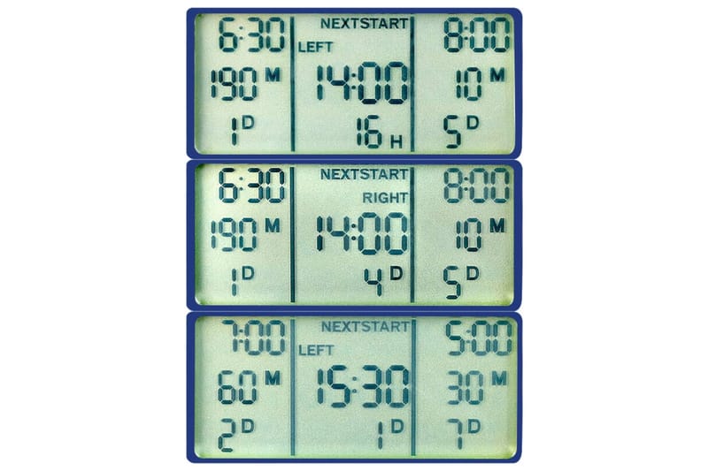 Automatisk digital vanningstimer med to krankoblinger - Hage - Utemiljø - Pumper og irrigasjon - Vanningstimer