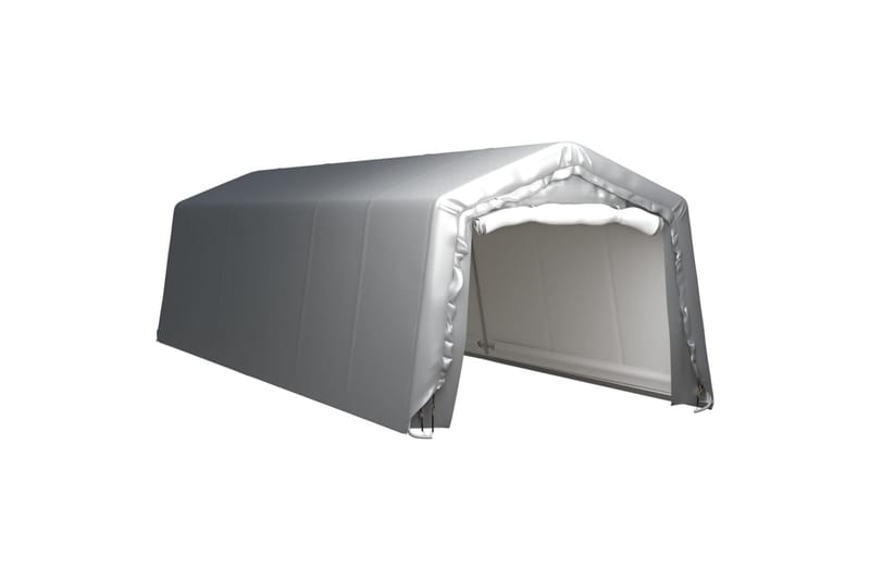 Oppbevaringstelt 300x900 cm stål grå - Grå - Hagetelt & oppbevaringstelt - Oppbevaringstelt