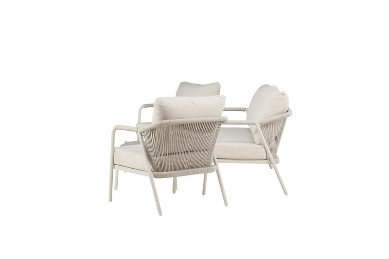 Sicily Sofagruppe Utendørs 4-seter - Beige - Hage - Utemiljø - Veranda & terrasse - Verandamøbler