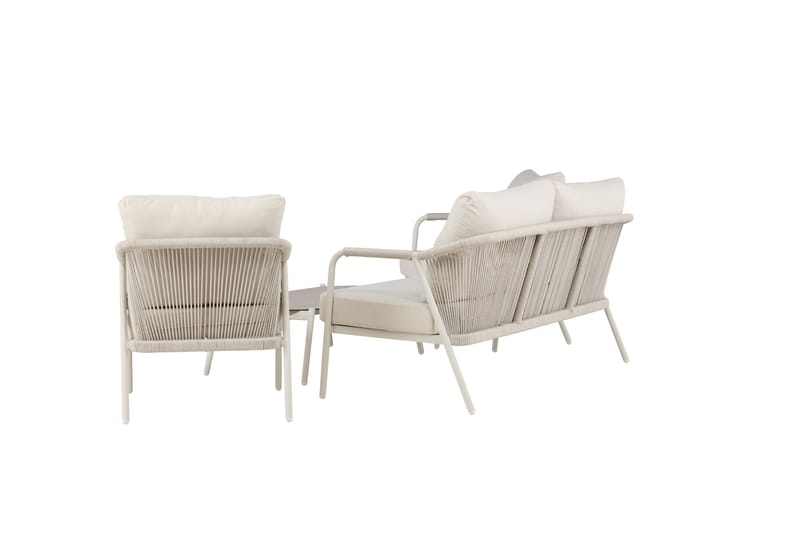 Sicily Sofagruppe Utendørs 4-seter - Beige - Hage - Utemiljø - Veranda & terrasse - Verandamøbler