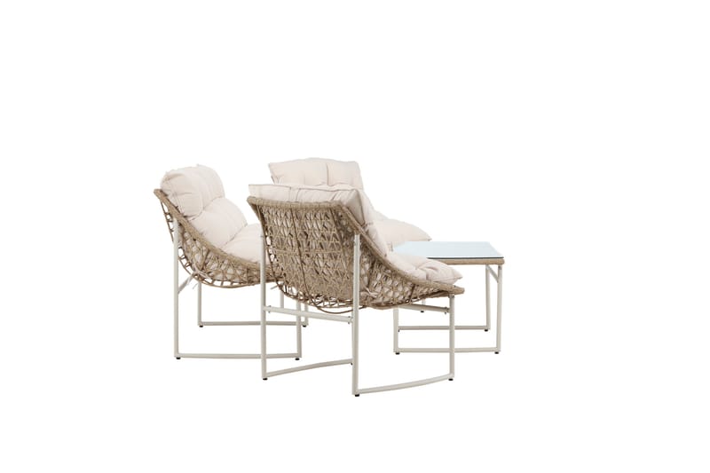 Tina Sofagruppe Utendørs 4-seter - Beige - Hage - Utemiljø - Veranda & terrasse - Verandamøbler