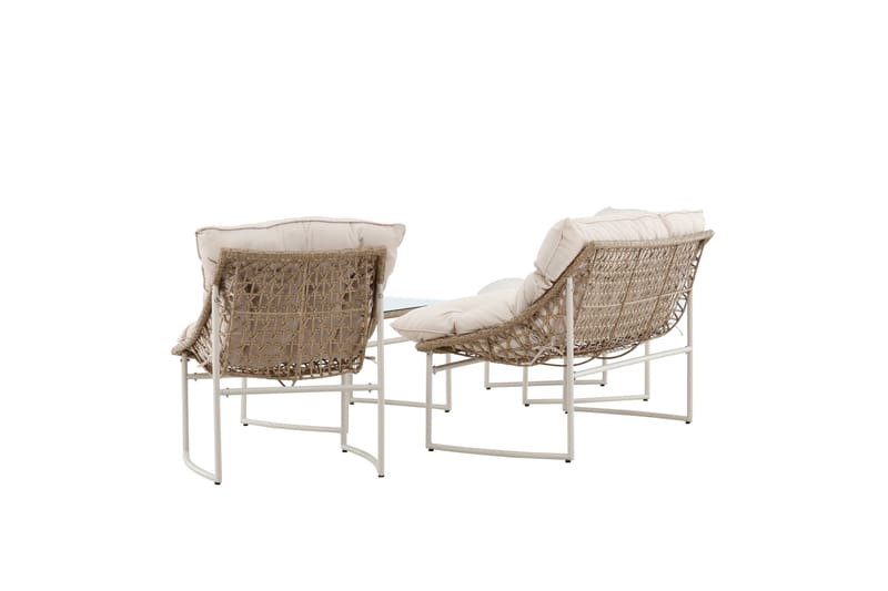 Tina Sofagruppe Utendørs 4-seter - Beige - Hage - Utemiljø - Veranda & terrasse - Verandamøbler