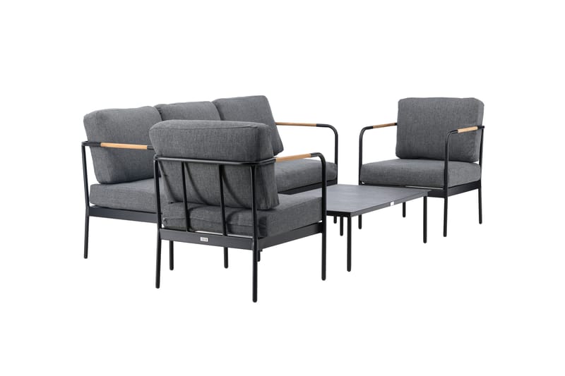 Pehnna Sofa Gruppe 5-seter - Svart - Hage - Utemiljø - Veranda & terrasse - Verandamøbler