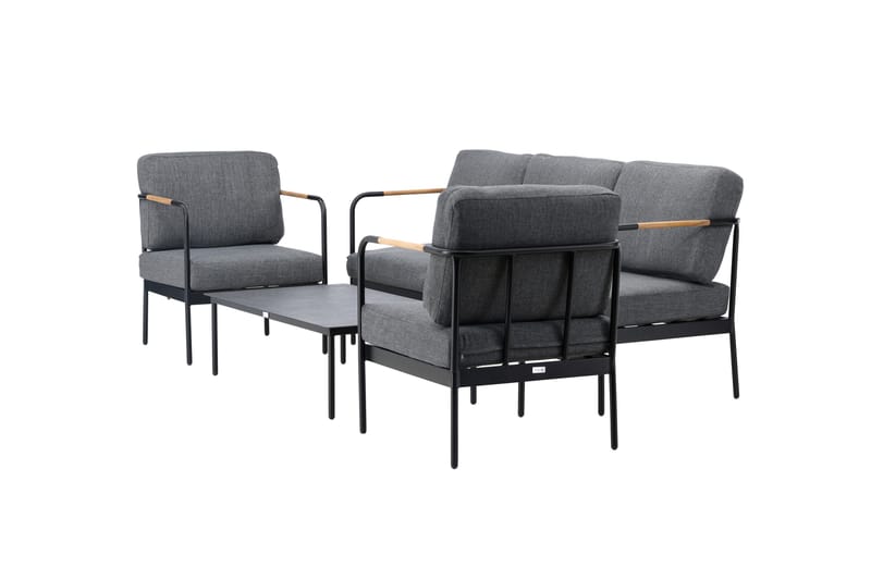 Pehnna Sofa Gruppe 5-seter - Svart - Hage - Utemiljø - Veranda & terrasse - Verandamøbler