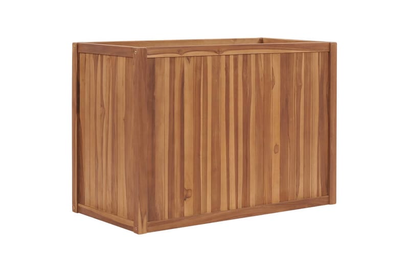 Høybed 100x50x70 cm heltre teak - Hagemøbler - Øvrig utendørs - Tilbehør utendørs - Hagekrukker