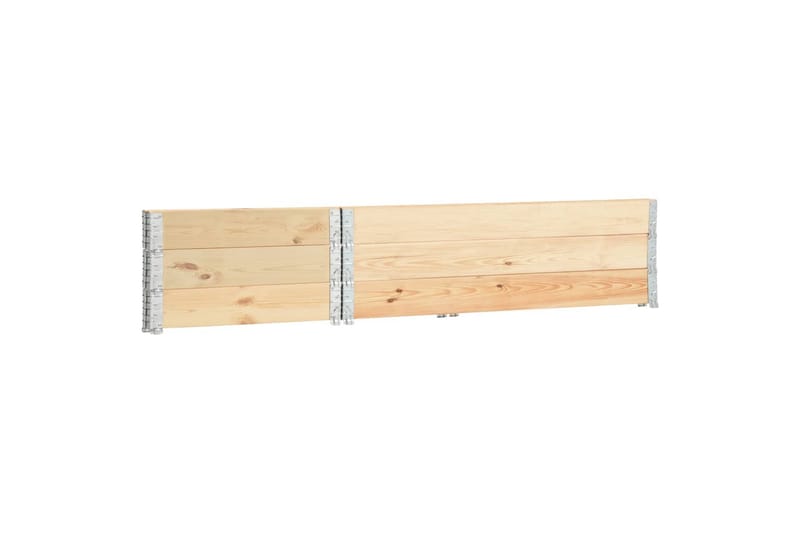 Høybed 3 stk 50x150 cm heltre furu - Hagemøbler - Øvrig utendørs - Tilbehør utendørs - Hagekrukker