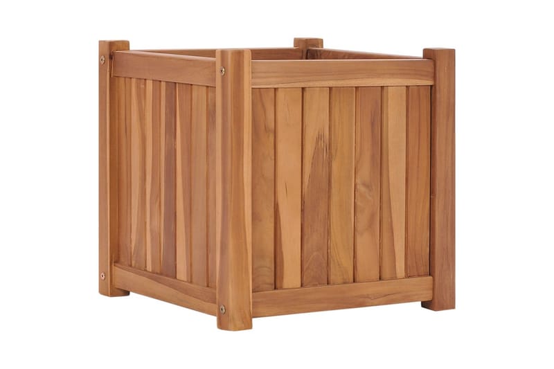 Høybed 40x40x40 cm heltre teak - Hagemøbler - Øvrig utendørs - Tilbehør utendørs - Hagekrukker