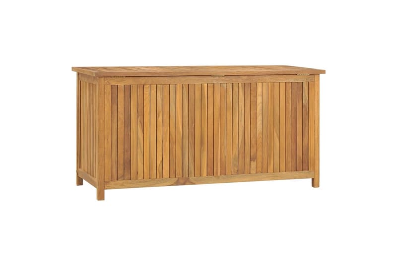 Hageboks 114x50x58 cm heltre teak - Brun - Hagemøbler - Øvrig utendørs - Tilbehør utendørs - Hagekrukker