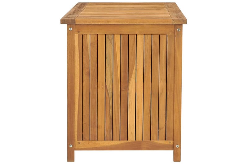 Hageboks 114x50x58 cm heltre teak - Brun - Hagemøbler - Øvrig utendørs - Tilbehør utendørs - Hagekrukker