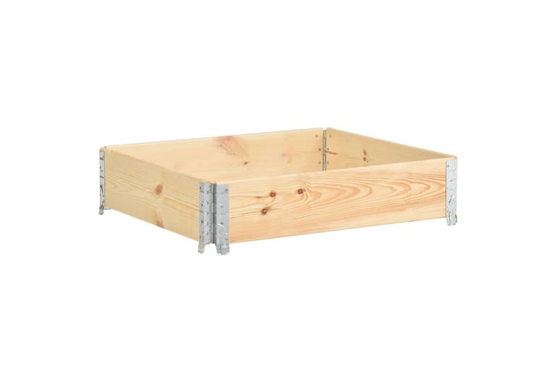 Pallekarm 100x100 cm heltre furu - Hagemøbler - Øvrig utendørs - Tilbehør utendørs - Hagekrukker