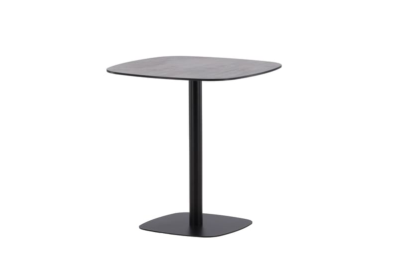 Milano Cafébord 70 cm Svart - Hagemøbler - Balkong - Balkongmøbler - Balkongbord