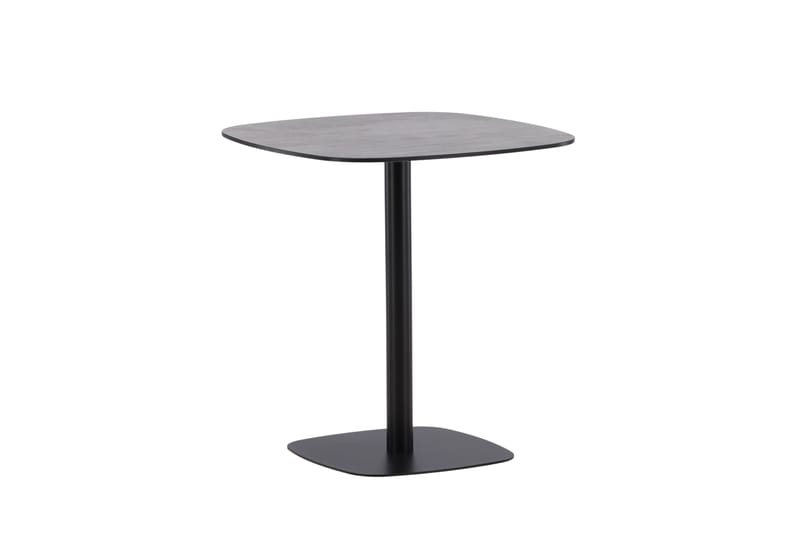 Milano Cafébord 70 cm Svart - Hagemøbler - Balkong - Balkongmøbler - Balkongbord