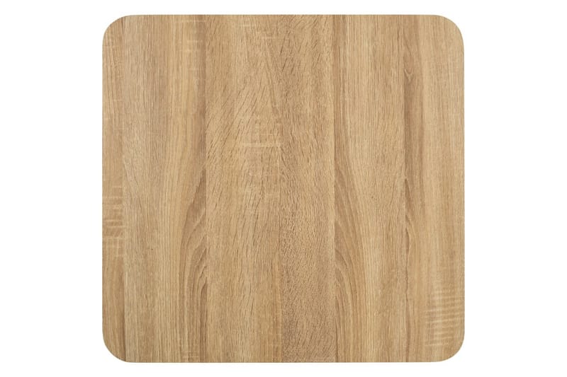 Bistrobord lysebrun 50x50 cm MDF - Brun - Hagemøbler - Balkong - Balkongmøbler - Balkongbord