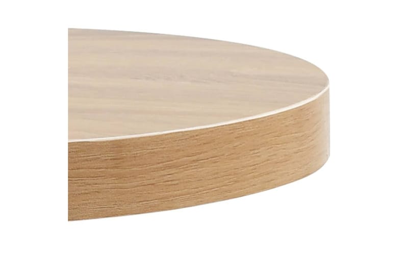 Bistrobord lysebrun 60 cm MDF - Brun - Hagemøbler - Balkong - Balkongmøbler - Balkongbord