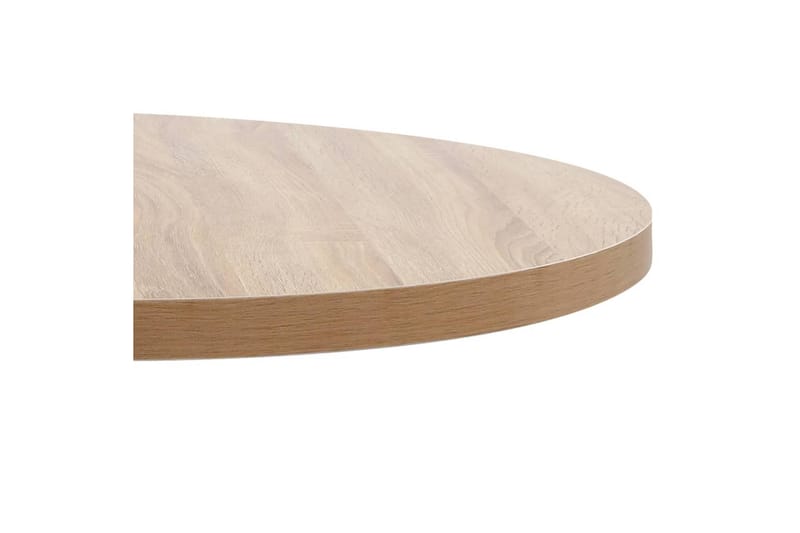 Bistrobord lysebrun 80 cm MDF - Brun - Hagemøbler - Balkong - Balkongmøbler - Balkongbord