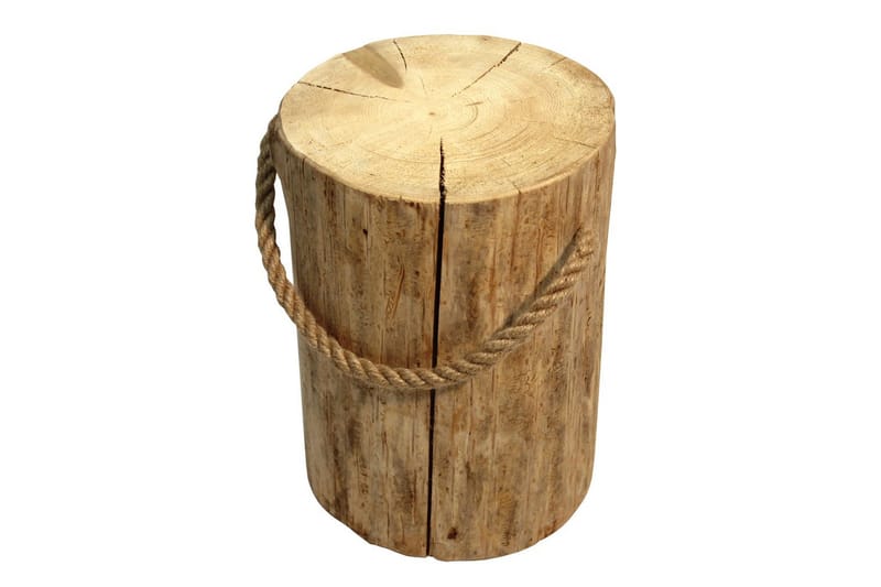 Stubbe EcoFurn Pölkky 45 cm Ø25-35 cm Natur - Hagemøbler - Balkong - Balkongmøbler - Balkongstoler