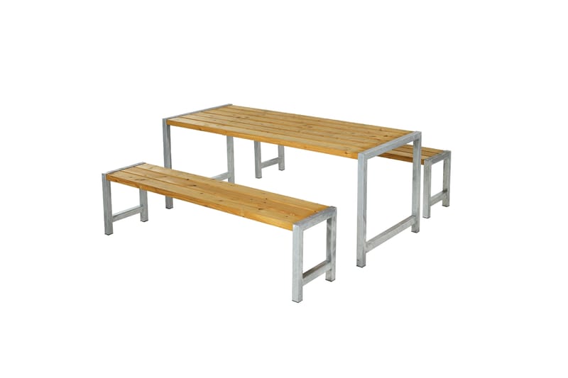 PLUS Plankesett 186 cm - Hagemøbler - Hagebord - Piknikbord