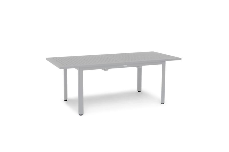 Bord Hillerstorp Nydala 96 x 200/280 cm Hvit - Hvit - Hagemøbler - Hagebord - Spisebord ute