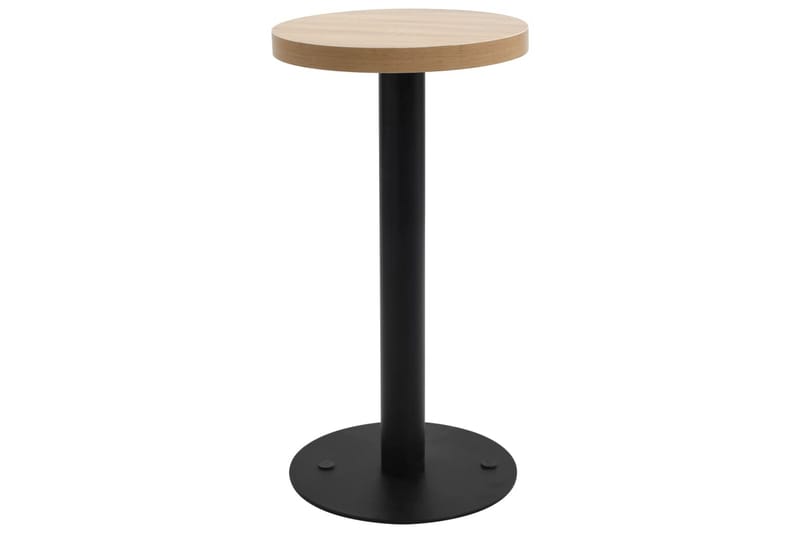 Bistrobord lysebrun 40 cm MDF - Brun - Hagemøbler - Hagebord - Cafebord