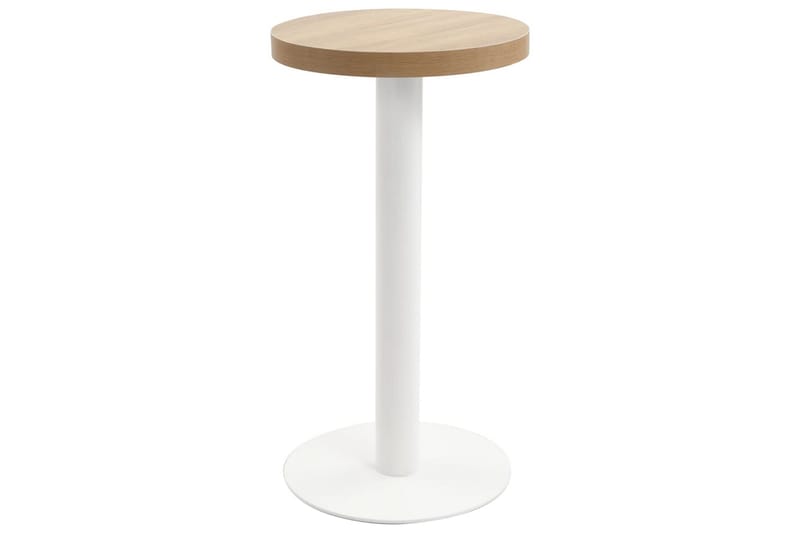 Bistrobord lysebrun 40 cm MDF - Brun - Cafebord - Balkongbord