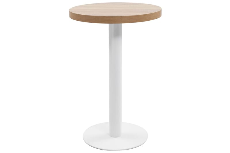 Bistrobord lysebrun 50 cm MDF - Brun - Hagemøbler - Hagebord - Cafebord