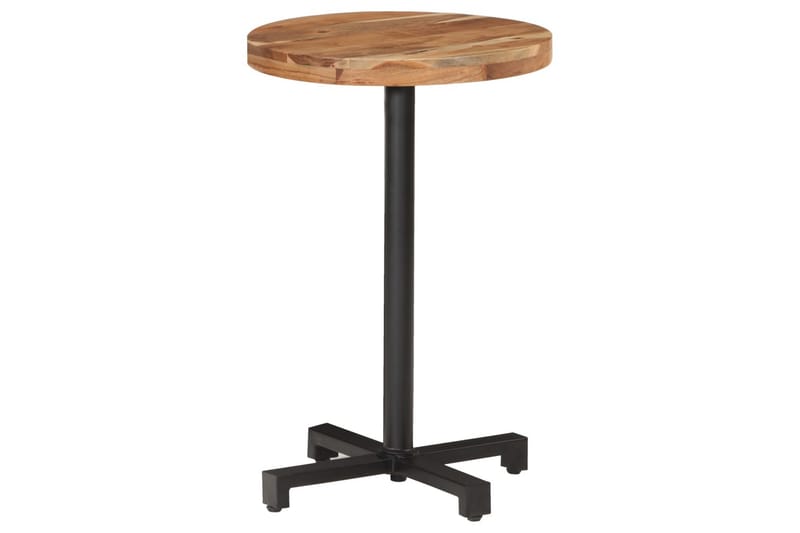 Bistrobord rundt Ø50x75 cm heltre akasie - Brun - Hagemøbler - Hagebord - Cafebord