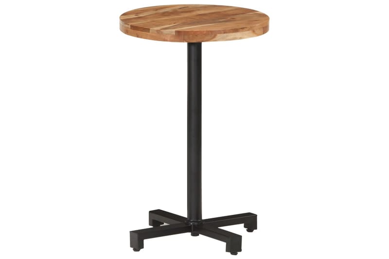 Bistrobord rundt Ø50x75 cm heltre akasie - Brun - Hagemøbler - Hagebord - Cafebord