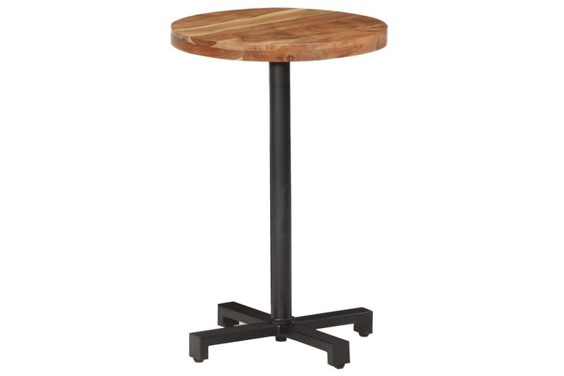 Bistrobord rundt Ø50x75 cm heltre akasie - Brun - Hagemøbler - Hagebord - Cafebord