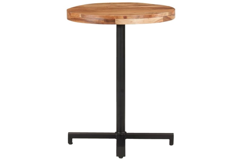 Bistrobord rundt Ø60x75 cm heltre akasie - Brun - Hagemøbler - Hagebord - Cafebord