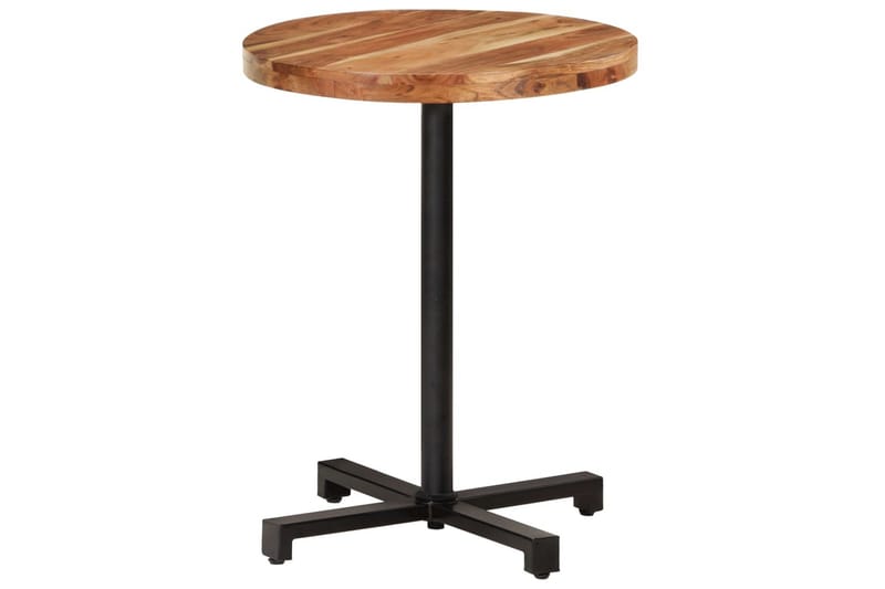 Bistrobord rundt Ø60x75 cm heltre akasie - Brun - Hagemøbler - Hagebord - Cafebord