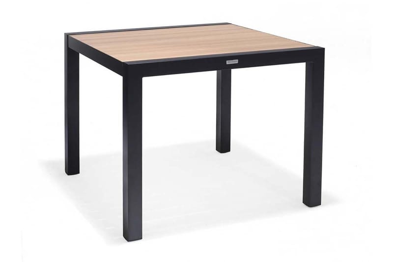 Panama Cafébord 92 cm - Svart/Gul - Cafebord - Balkongbord - Hagemøbler barn