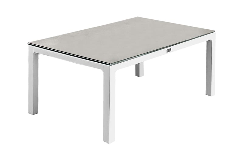 Copacabana Sofabord 120 cm - Grå/Hvit - Hagemøbler - Hagebord - Loungebord & Sofabord utendørs