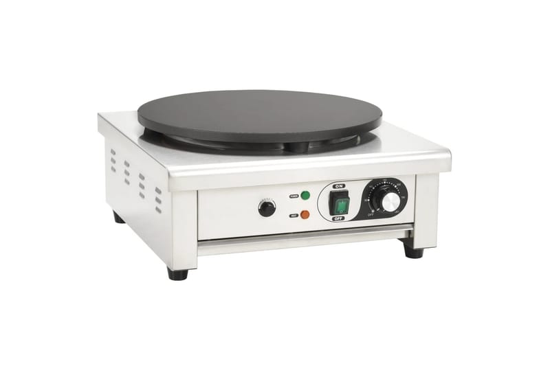 Elektrisk crÃªpejern med uttrekkbar skuff 40 cm 3000 W - Hagemøbler - Hagebord - Sidebord