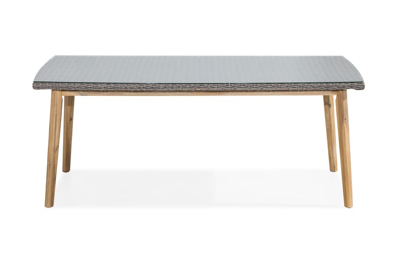 Gasell Spisebord 200x100 cm - Akasie/Natur - Hagemøbler barn - Spisebord ute
