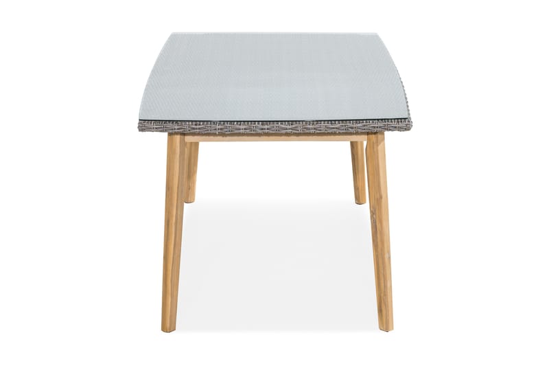 Gasell Spisebord 200x100 cm - Akasie/Natur - Hagemøbler barn - Spisebord ute